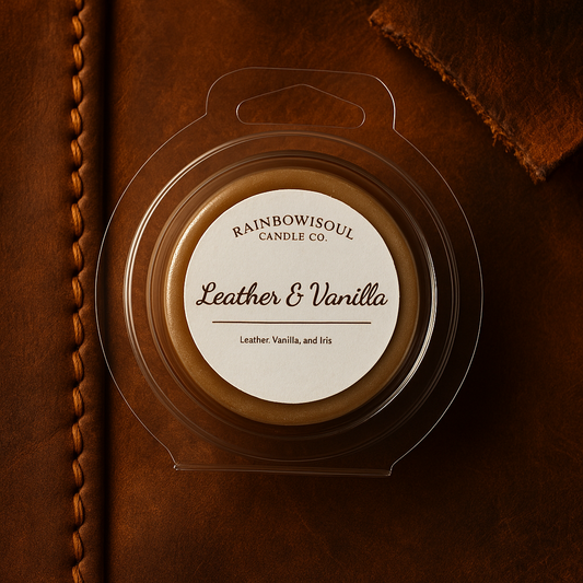Leather & Vanilla Wax Melts