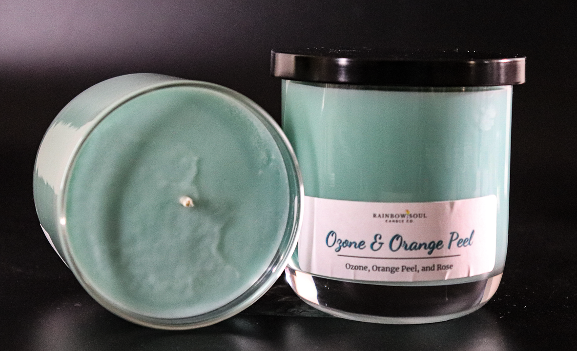 Ozone & Orange Peel Candle
