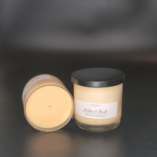 Amber & Musk Candle