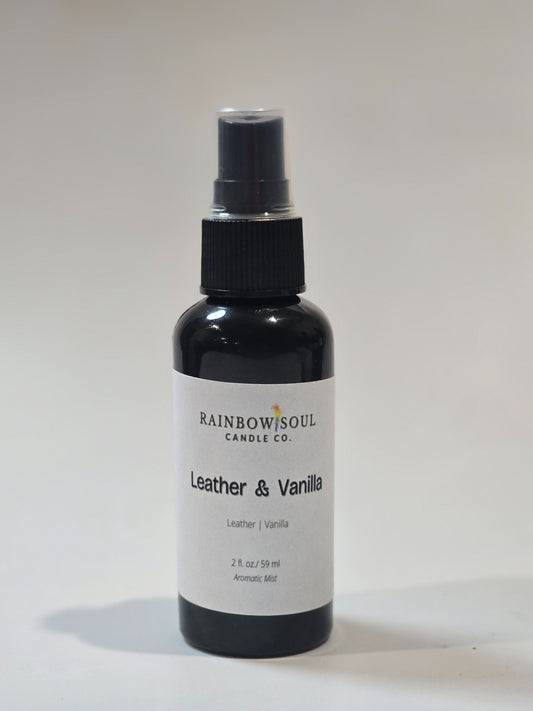 Leather & Vanilla Room Spray